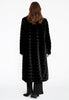 Coat panelled faux fur - black - #3