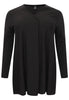 Pullover A-line pleat - black - #4