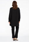Blouse with studs INTERLOCK - black - #3