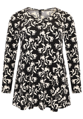 Tunic flare WILLOW - black  - #4