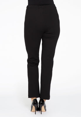 Trousers front slit FLEX - black  - #2