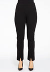 Trousers front slit FLEX - black 