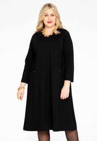 Dress INTERLOCK - black - #1