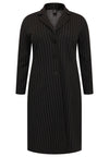 Long blazer PINSTRIPE - black - #4