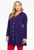 Cardigan with buttons DOLCE - purple 