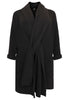 Cardigan shawl collar - black - #4