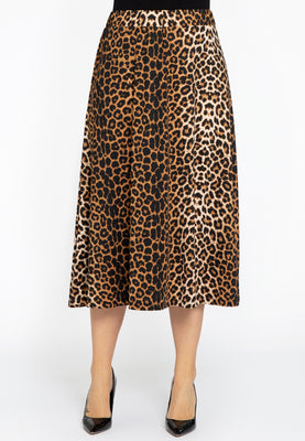 Skirt LEOPARD - brown - #1