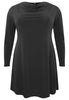 Tunic waterfall DOLCE - black - #4