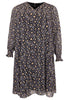 Dress Aline smock CHEETAH - grey  - #4