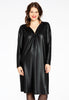 Dress pleated SHINE - black 