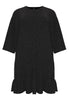 Dress frilled SPARKLE - black - #4