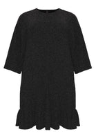 Dress frilled SPARKLE - black  - #4