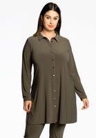 Blouse gold buttons DOLCE - green - #1