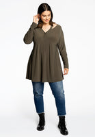 Tunic wide bottom strap DOLCE - green  - #2