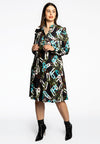 Dress grandad collar AMY - black - #2