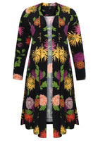 Cardigan pleated CHRYSANT - black  - #4