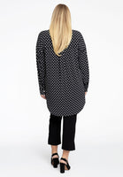 Blouse wide POLKADOT - black  - #3