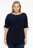 Tunic shoulder strings DOLCE - blue