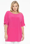 Tunic shoulder strings DOLCE - pink