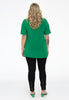 Tunic flare buttoned V-neck DOLCE - green  - #3