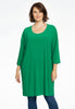 Tunic wide straight DOLCE - green 