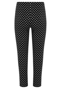 Pencil trousers POLKADOT - black - #5