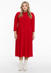 Dress-blouse long DOLCE - red 