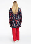 Blouse wide A-line NAUTIQUE - blue - #3