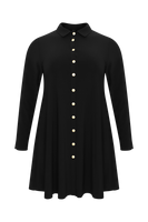 Blouse wide A-line DOLCE - black - #4