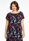 Shirt wide NAUTIQUE - blue - #1