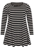 Tunic wide bottom BRETON - black  - #4