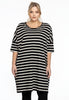 Tunic wide BRETON - black 