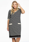 Dress short sleeve BRETON - black - #1