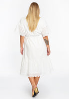 Dress broderie anglaise - white  - #3