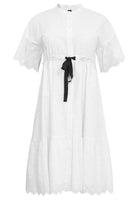 Dress broderie anglaise - white  - #4