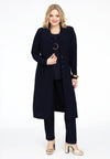 Blazer extra lang dolce - blauw