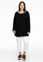 Pull square cashmere - black - #2