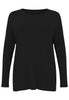 Pull square cashmere - black - #3