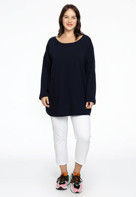 Pull square cashmere - blue - #2