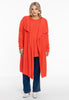 Cardigan drape neck cashmere - orange  - #2