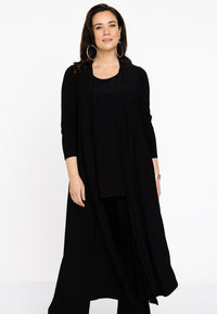 Cardigan extra long DOLCE - black - #1