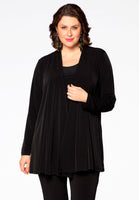 Cardigan short pleated DOLCE - black - #1