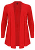 Cardigan short pleated DOLCE - red - #4