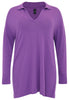 Pullover polo collar - purple - #4