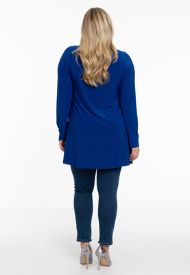 Blouse A-line DOLCE - indigo - #3