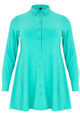 Blouse A-line DOLCE - turquoise - #4