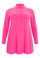 Blouse A-line DOLCE - pink - #4