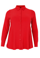 Blouse short A-line DOLCE - red - #3