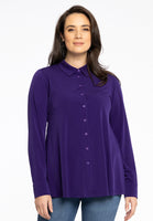 Blouse short A-line DOLCE - purple - #1