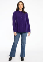 Blouse short A-line DOLCE - purple  - #2